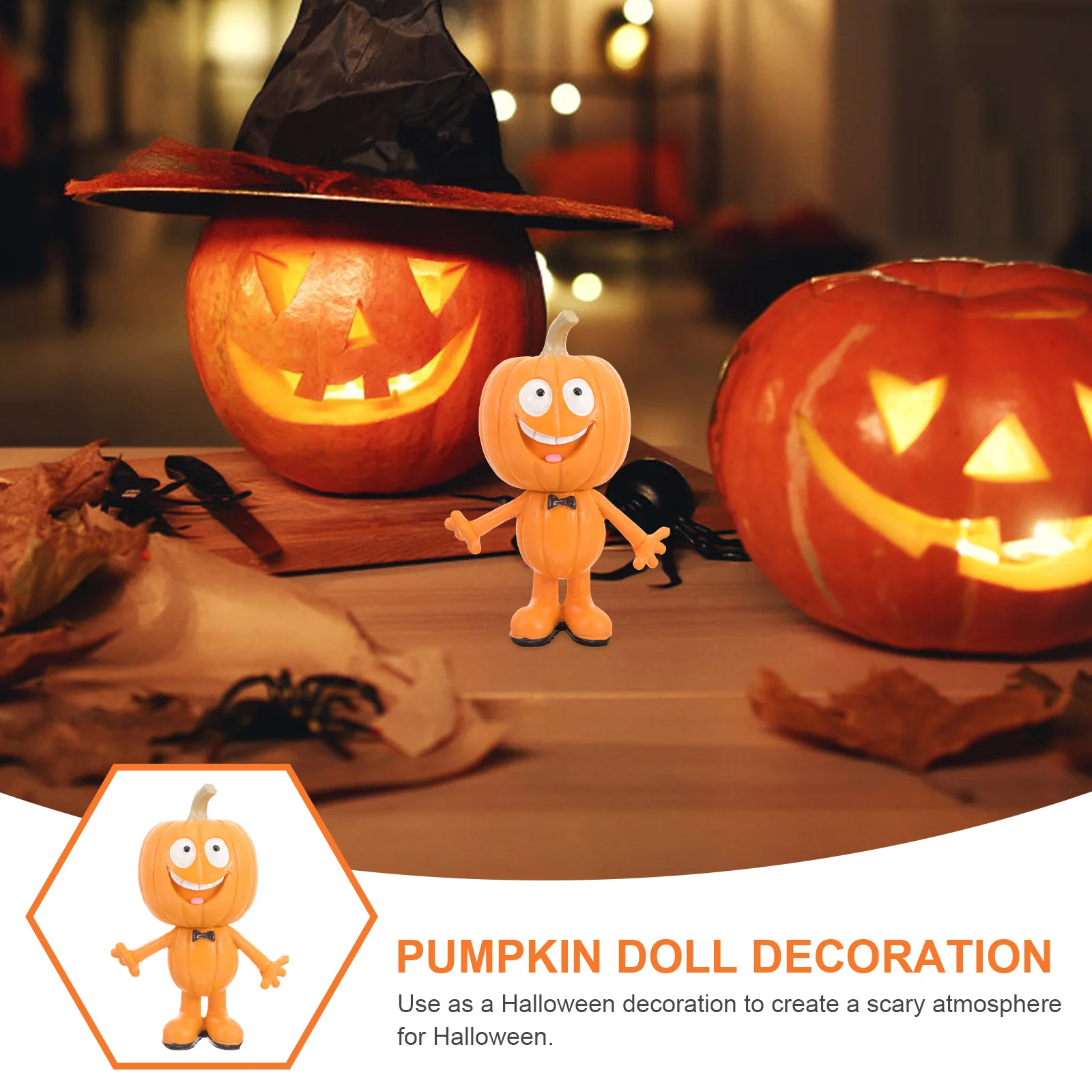 

Halloween Table Centerpiece Festival Ornament Decorations Resin Sign Props Dining