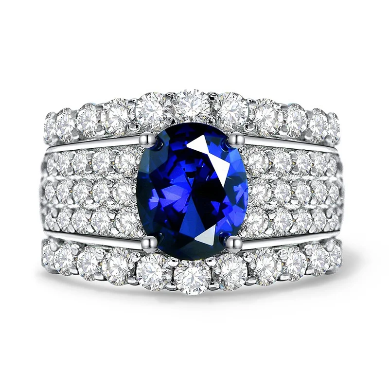 

Designer Fashion 925 Sterling Silver Jewelry 3A Cubic Zirconia Party Ring