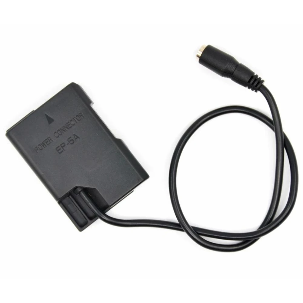 

EP-5A DC Coupler Fit Power Supply EN-EL14 Dummy Battery For Nikon P7800 P7700 P7100 D5600 D5500 D5300 D5200 D5100 D3400 D3300