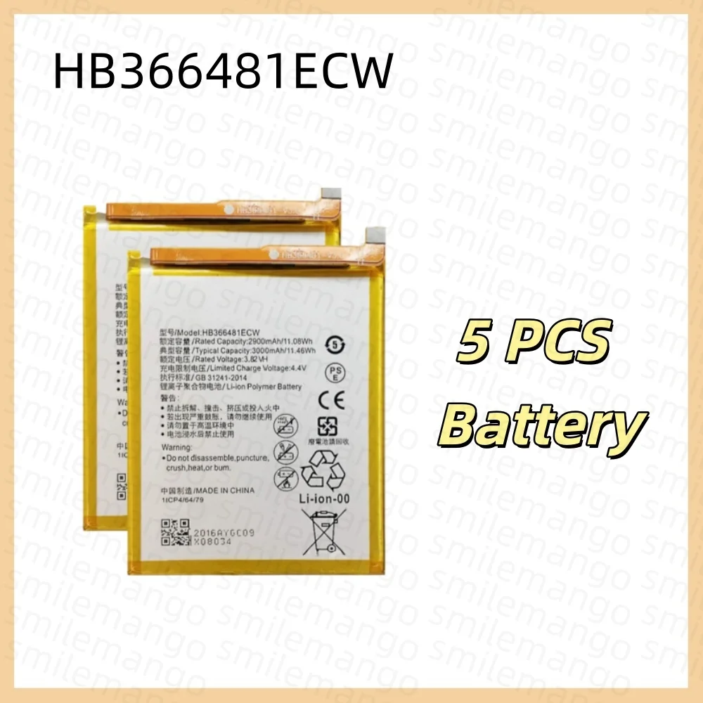 Фото Аккумулятор HB366481ECW для Huawei P9/P9 Lite, Honor 8, P10 Lite, Y6 II, P8 Lite 2017, P20 Lite, Honor 5C, Ascend P9 №2