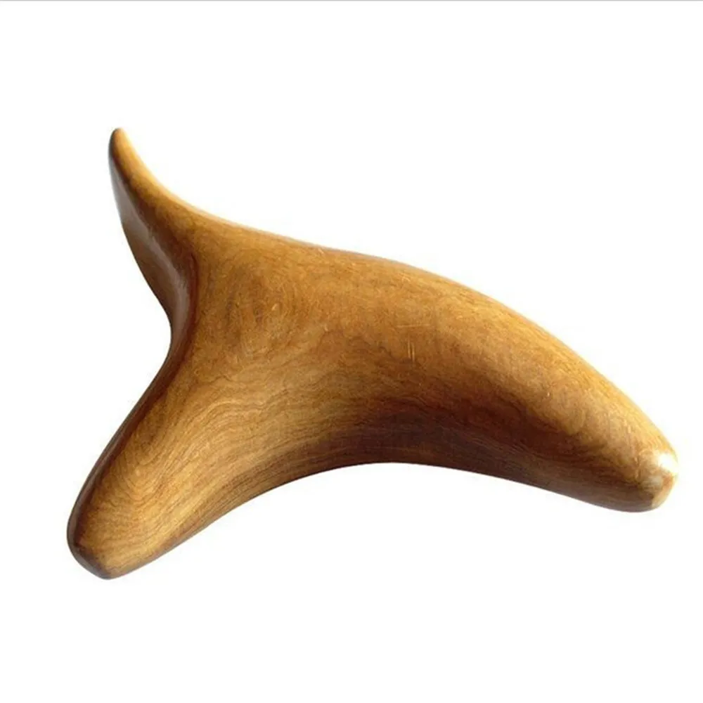 

Camphor Triangle Wood Massage Cone Hand And Foot Home Portable Stick To Dredge Lymph Whole Body Blood Circulation Scraping Board