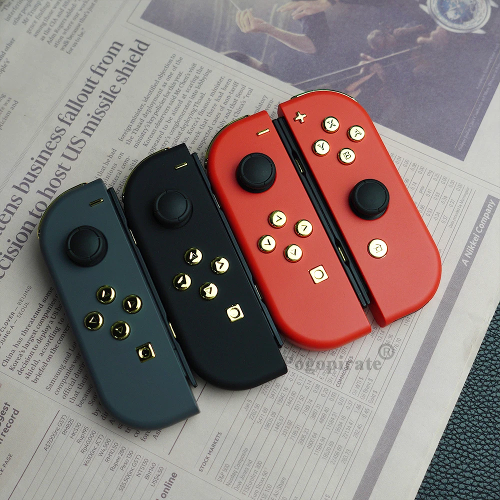 

Repair Parts For Nintendo Switch Joycons LR Key Button ZL ZR Controller Joycons ABXY Direction Button Keys SR SL Trigger Button