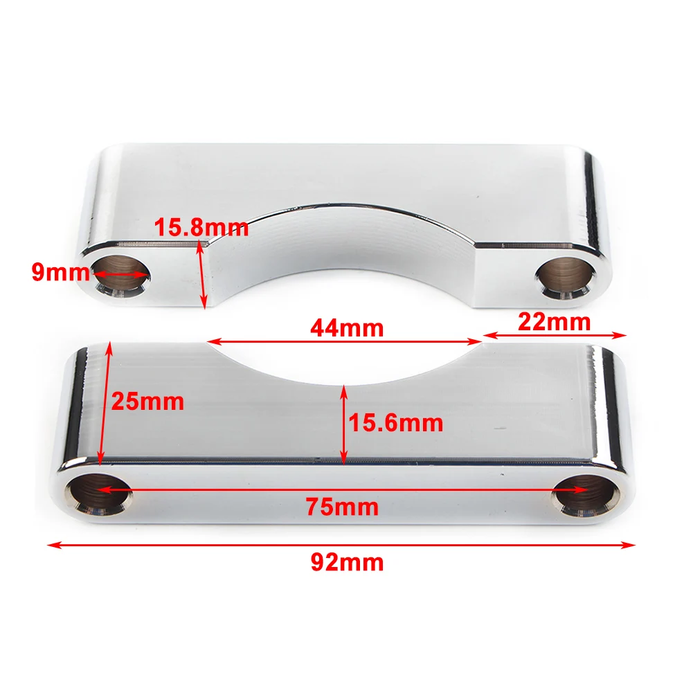 2 шт. проставочный кронштейн для переднего крыла мотоцикла крепление Harley Touring Road