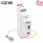 Выключатель освесветильник GEYA Twi AC110V-240V, уличсветильник, Din-рейка, модульное реле 16 А, автоматическое переключение