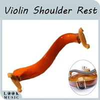violin shoulder rest 34 44 size maple wood deluxe violin shoulder rest