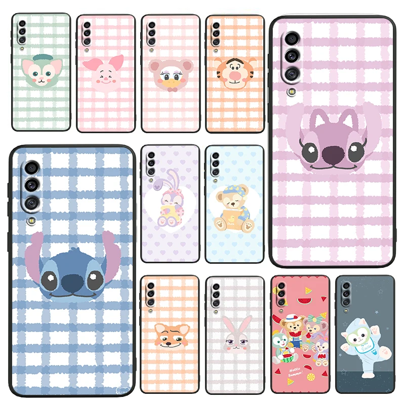 

Disney Stitch Stardel Phone Case For Samsung A32 A52 A52S A72 A02 A22 A03 A02S A03S A13 A53 A73 A23 A13 5G Lite Core Black Back