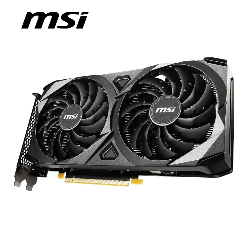 

MSI GeForce RTX 3060 VENTUS 2X 8G OC 8GB 128Bit GDDR6 RTX3060 Graphic Card Gaming GPU Boost 1807 MHz placa de vide видеокарта