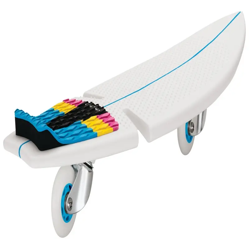 

Caster - Multicolor, 2 Wheel Pivoting Skateboard, Surf on Land with 76 360-Degree Casters, for Kids, Teens, and Adults, Unisex