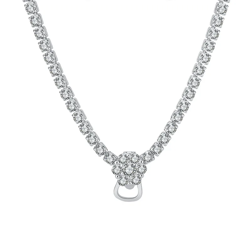 Новые ювелирные изделия Ins популярное высокоуглеродистое бриллиантовое