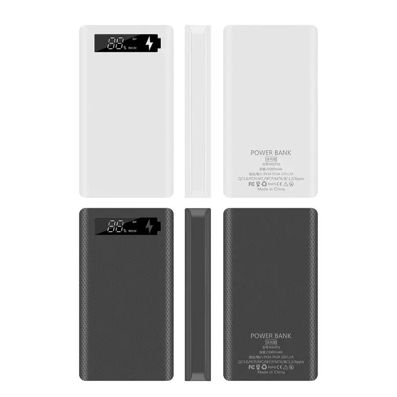 

QC3.0 6x18650 Аккумуляторы DIY коробка держатель для быстрой зарядки для Shel