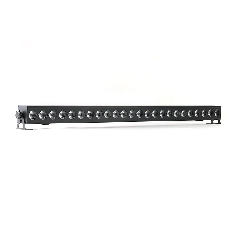 Фото Профессиональная RGBW DJ-светодиодная панель для дискотек, 24x3W, с эффектом настенного освещения и последовательными эффектами для ночных клубов, сценического освещения и вечеринок (DMX512) №3