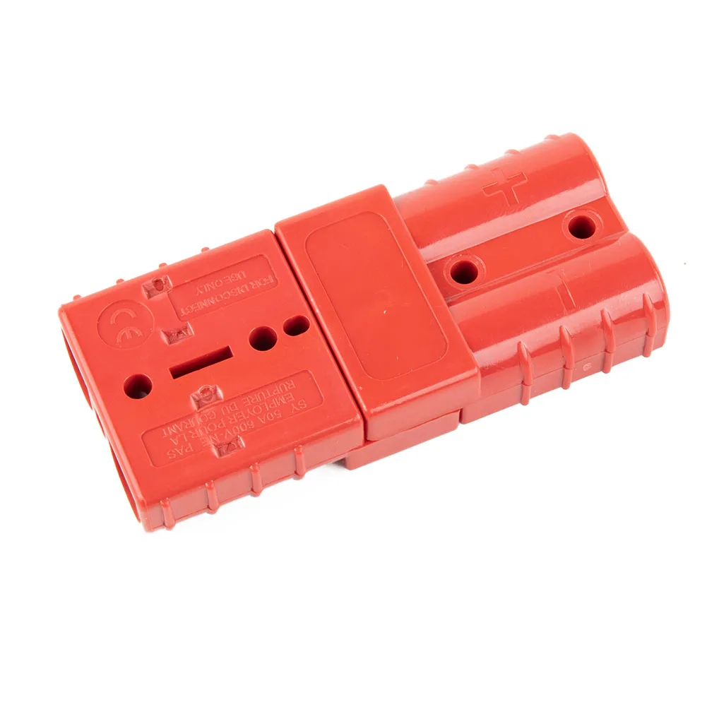 

Factory Workshop Current Connectors Industrial Plugs 1 Pair 48x37mmx16mm Battery Power Connector Copper Silver