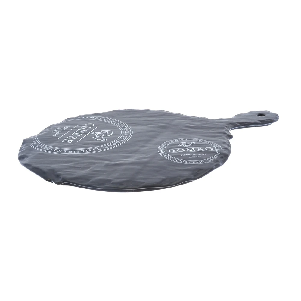Блюдо сервировочное Royal Classics Чёрный камень, 39x25 см