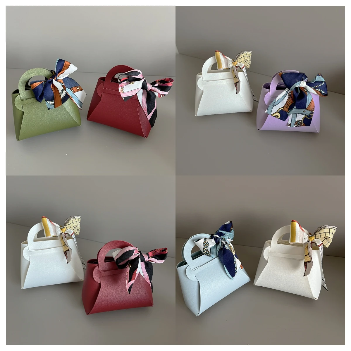 Wholesale Eid Holiday Gifts Box Baby Shower Leather Gift Bag Packaging For Small Businesses Gift Packaging