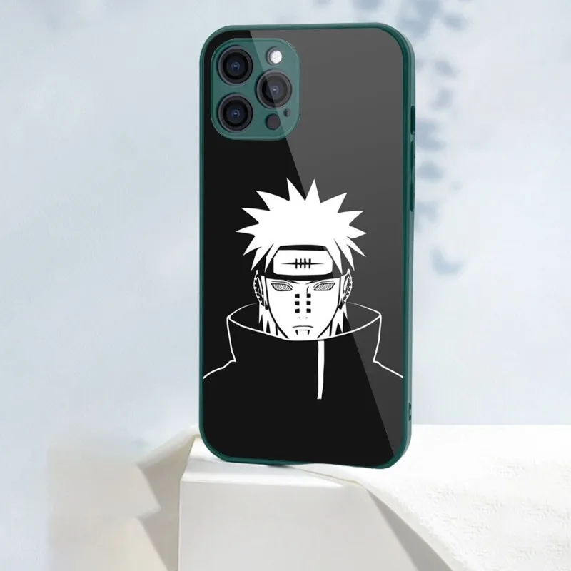 Чехол Akatsuki N-aruto Шаринган для IPhone 14 13 12 11 Pro Max X XR XS 8 7 Plus цветной чехол из жидкого