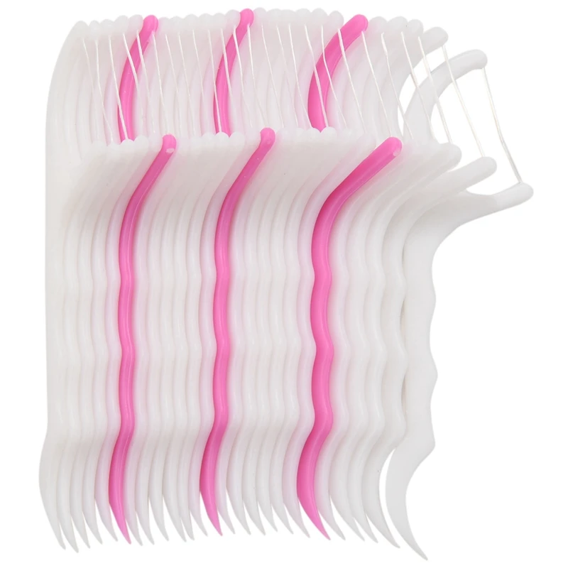 

250 Pcs Floss Picks Toothpicks Stick Oral Care Tooth Clean Tools (250Pcs)