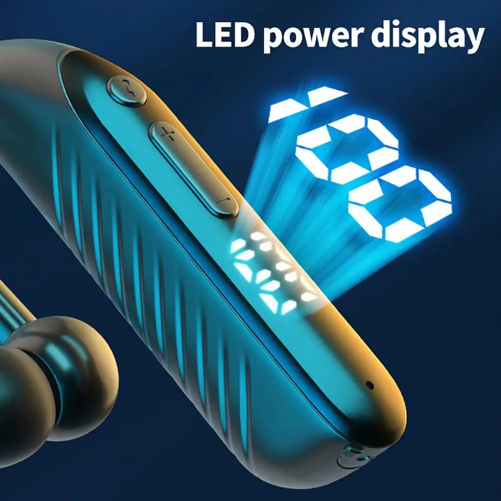 

Bluetooth-наушники M6 с ушным крючком, светодиодный цифровой дисплей