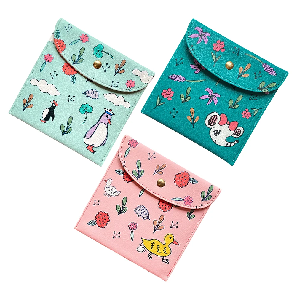 

3Pcs Practical Durable Multipurpose Portable Sanitary Napkin Bags Menstrual Pad Bags