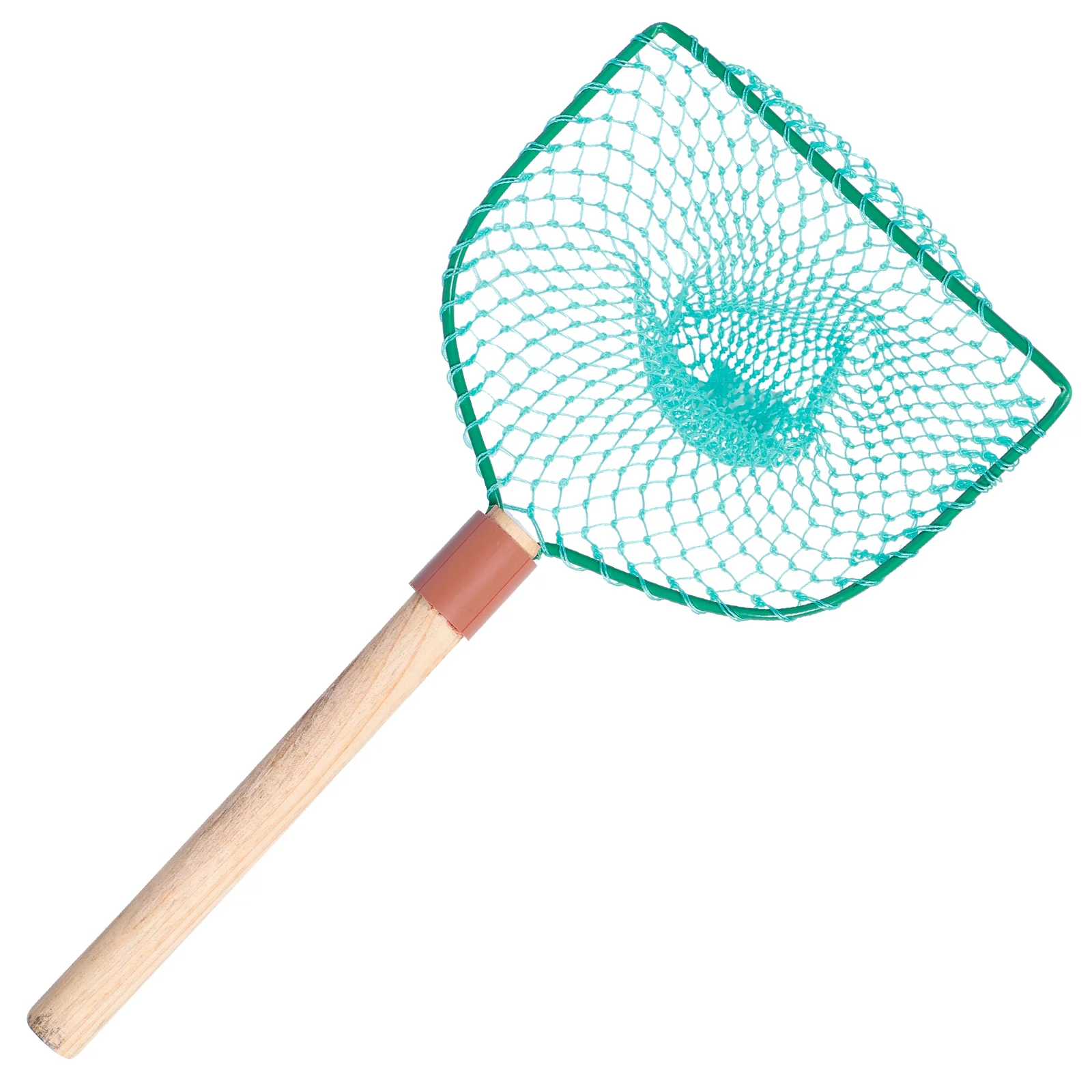 

Телескопическая рыболовная сеть с деревянной ручкой