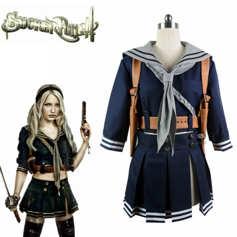 

Костюм для косплея с присосками, Детская кукла, жакет, шарф, матросское платье, Женский костюм для косплея, полный костюм, комплекты костюмов...