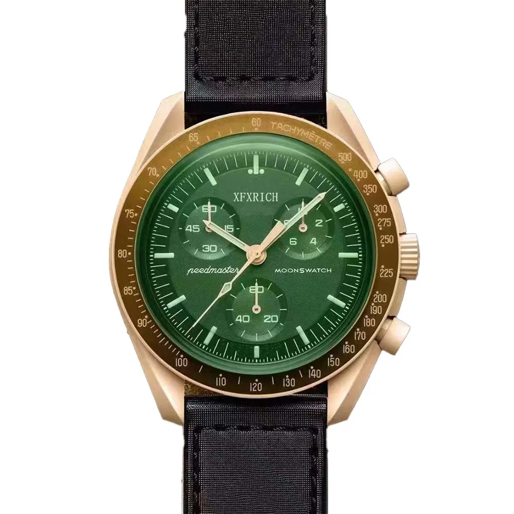 

New Top AAA Original Brand swatch Watch Multifunction Plastic Case Luxury Watches for Mens Chronograph Explore Planet Clocks