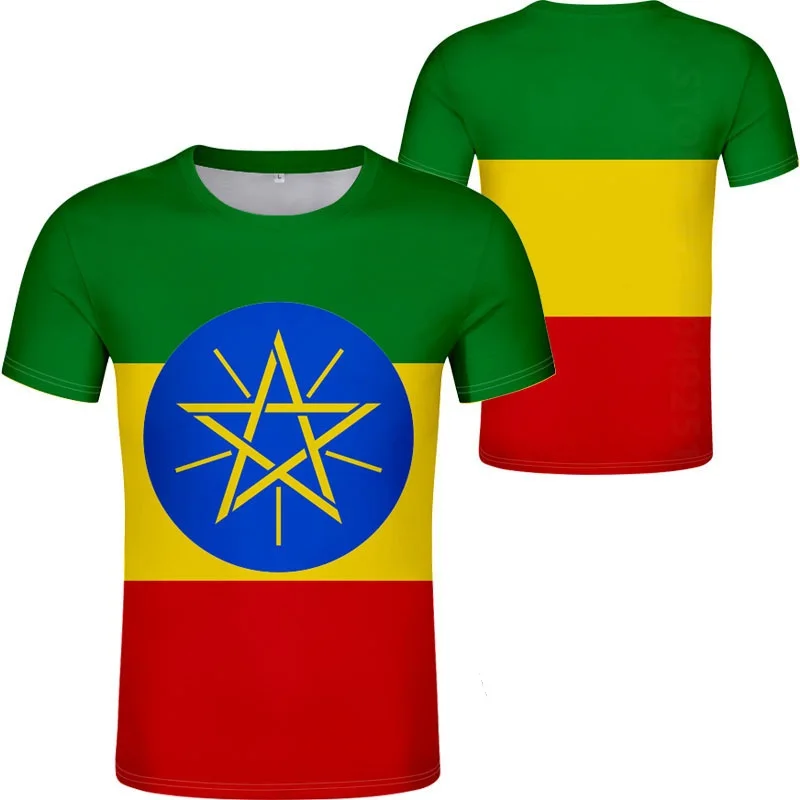 

Футболка Эфиопия с именем, номером, Eth, футболка, фото, одежда, печать, сделай сам, бесплатно, изготовление на заказ, не выцветает, не треснул, ф...