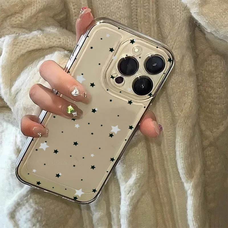 Прозрачный мягкий силиконовый чехол в горошек для Xiaomi Mi 12S 11 Ultra 11i 10T Lite 10S 10 Redmi Note 8