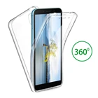 Двойные силиконовые чехлы для Huawei Y7A, Y7P, Y5P, Y6P, Y8P 2020, Honor 30i, 9S, 9C, Y6S, Y9S, Y5, Y7 Prime Pro 2019, полностью закрывающие корпус 360