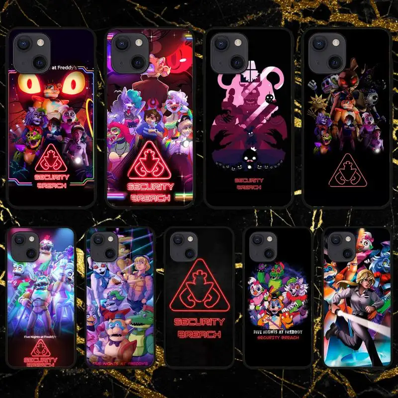 FNAF чехол для телефона с защитой от поломки iPhone 11 12 Mini 13 Pro XS Max X 8 7 6s Plus 5 SE XR |