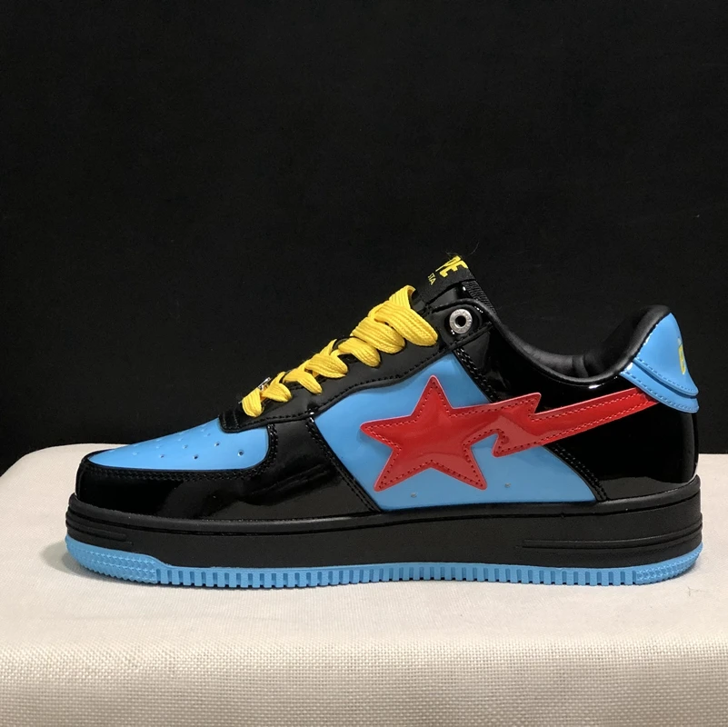 New model bapestalow Men's women's low-top trend fashion casual shoes high-quality breathable classic retro sneakers