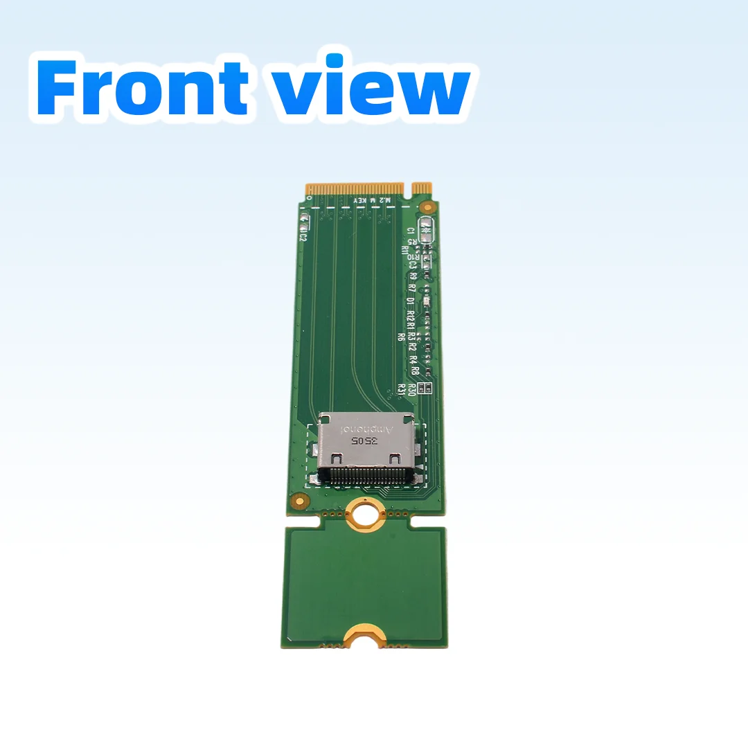 Фото Адаптерная карта ADT-Link M.2 на SFF-8611 / SFF-8612, конвертер PCIe NVMe M.2 SSD, карта-райзер для серверного хранения данных №2