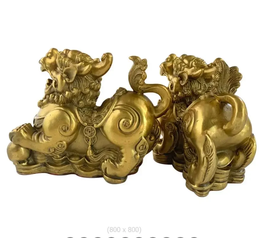 Оптовые медные деньги Ruyi Pixiu товары ручной работы для дома и офиса