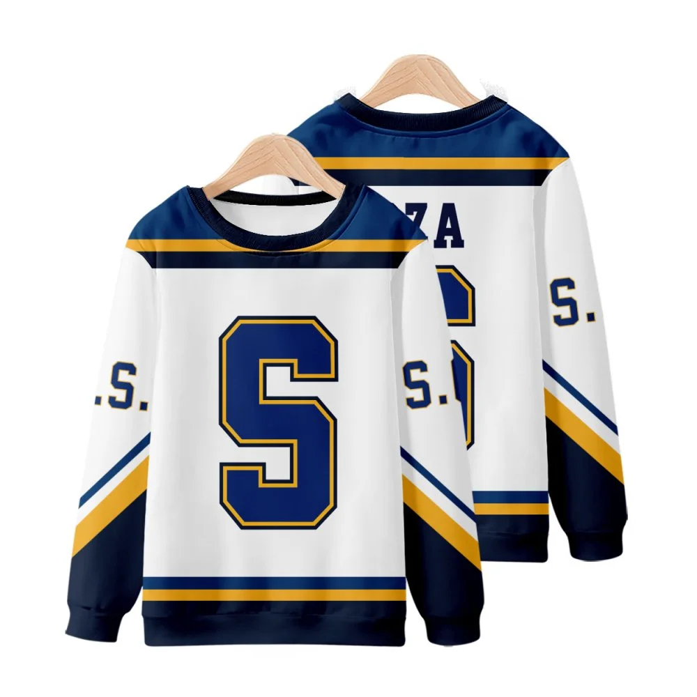 

SZA JERSEY SOS Blind New Album Merch Crewneck Long Sleeve Women Men Sweatshirt Cosplay Clothes