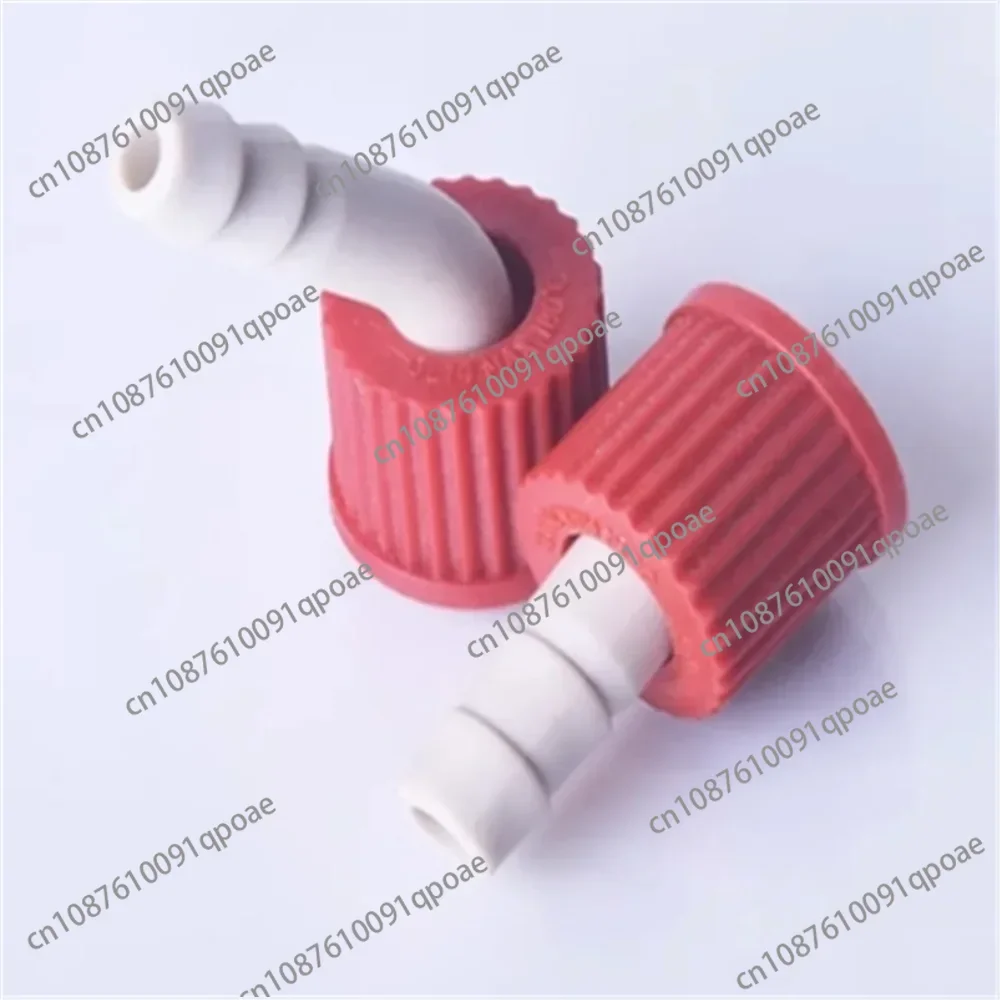 4 шт. лабораторный съемный шланговый соединитель GL14 прямой колено