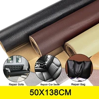 self adhesive leather patch for car sofa furniture repair faux fabric pu diy stickers imitation synthetic eco leather material