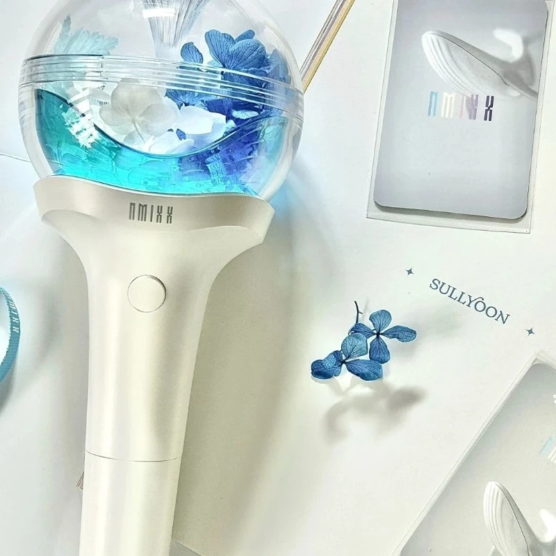 Фото NMIXX Light Stick Корея Kpop Lightstick Светящийся стержень Концертная лампа Вечеринка Вспышка Флуоресцентные игрушки Хип-хоп Вспышка Стержень Подарок фанатам №1