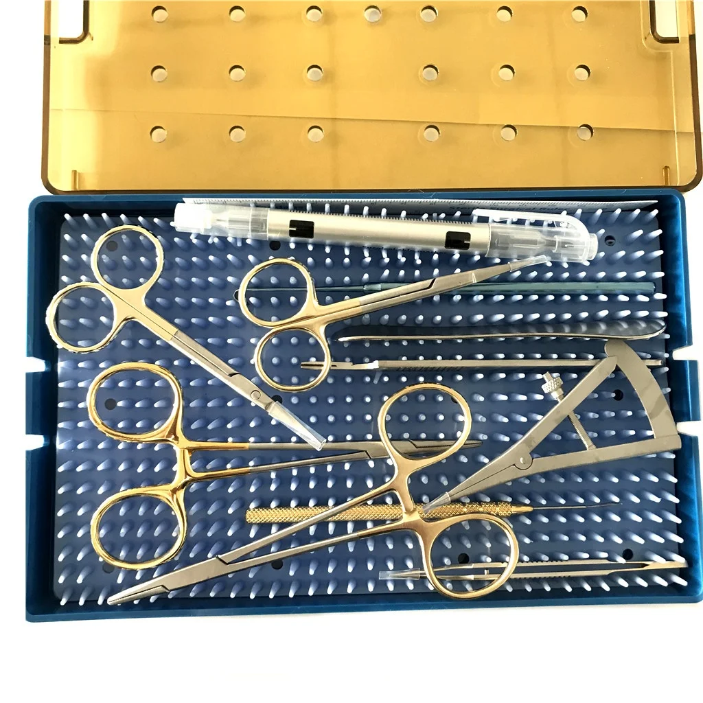Набор хирургических ножниц для офтальмологии 12 шт.
