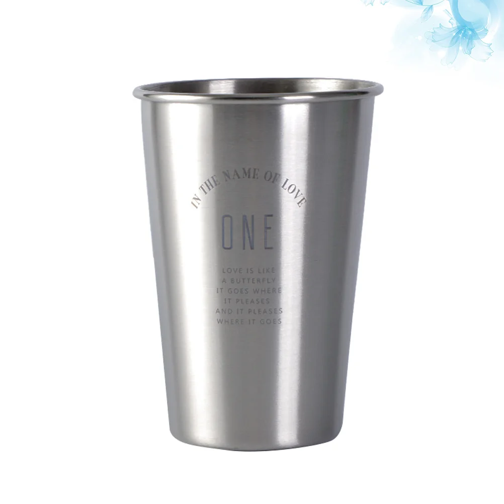 

1PC Unbreakable Stainless Steel Drinking Cup Cup for