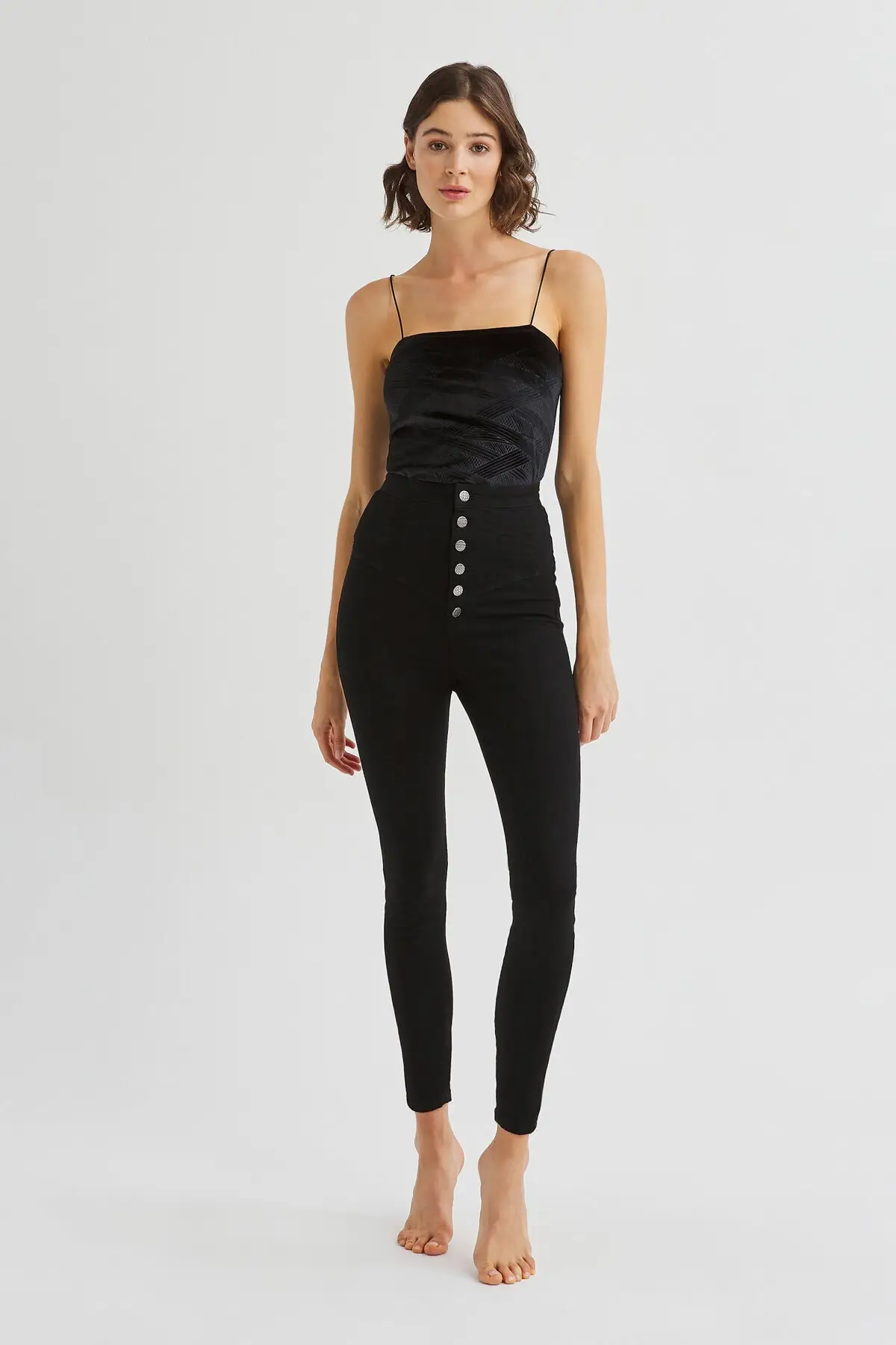 Women's Leggings-V-WTP810-AVI