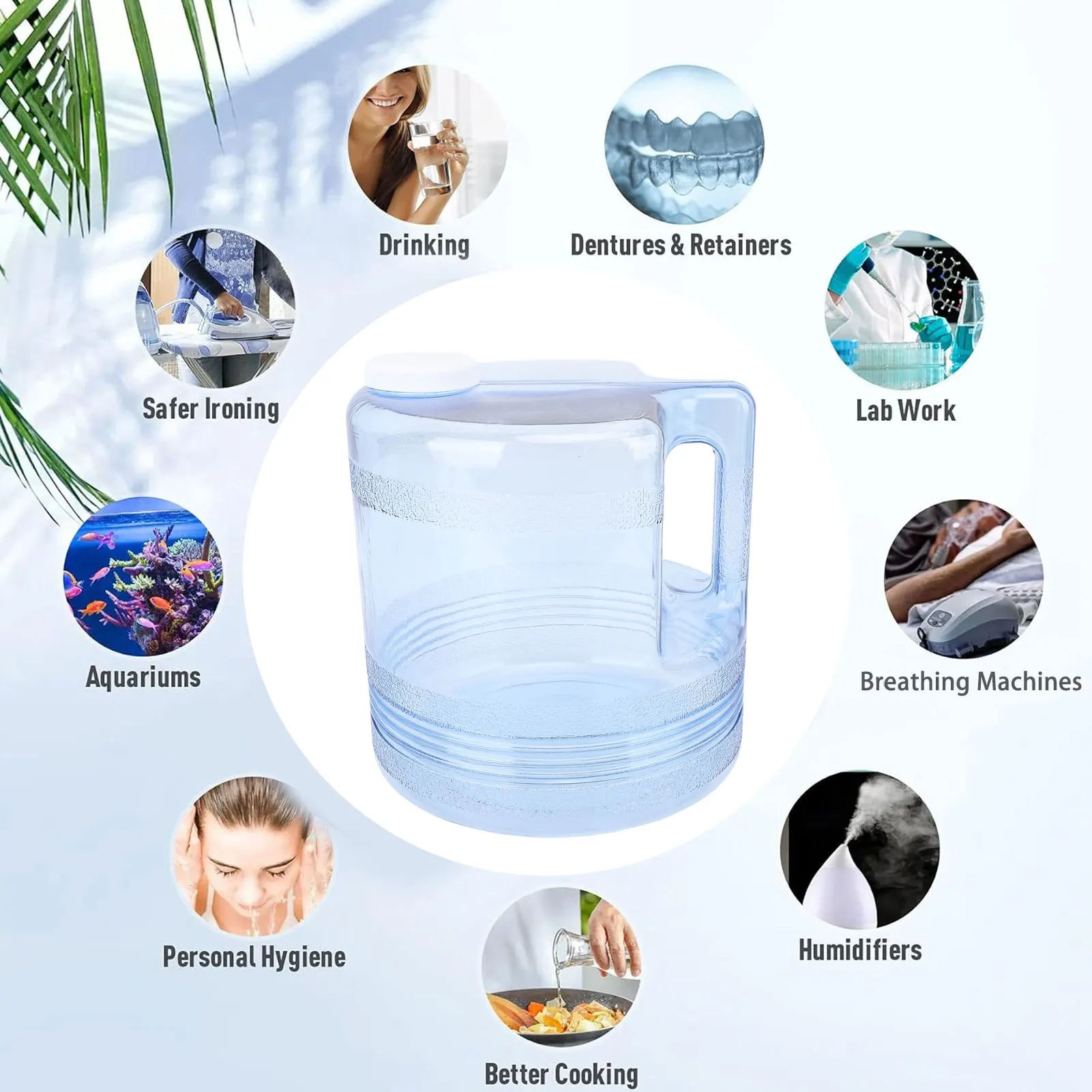 Контейнер для водяного дистиллятора 4 л домашний дистиллятор красоты зубов