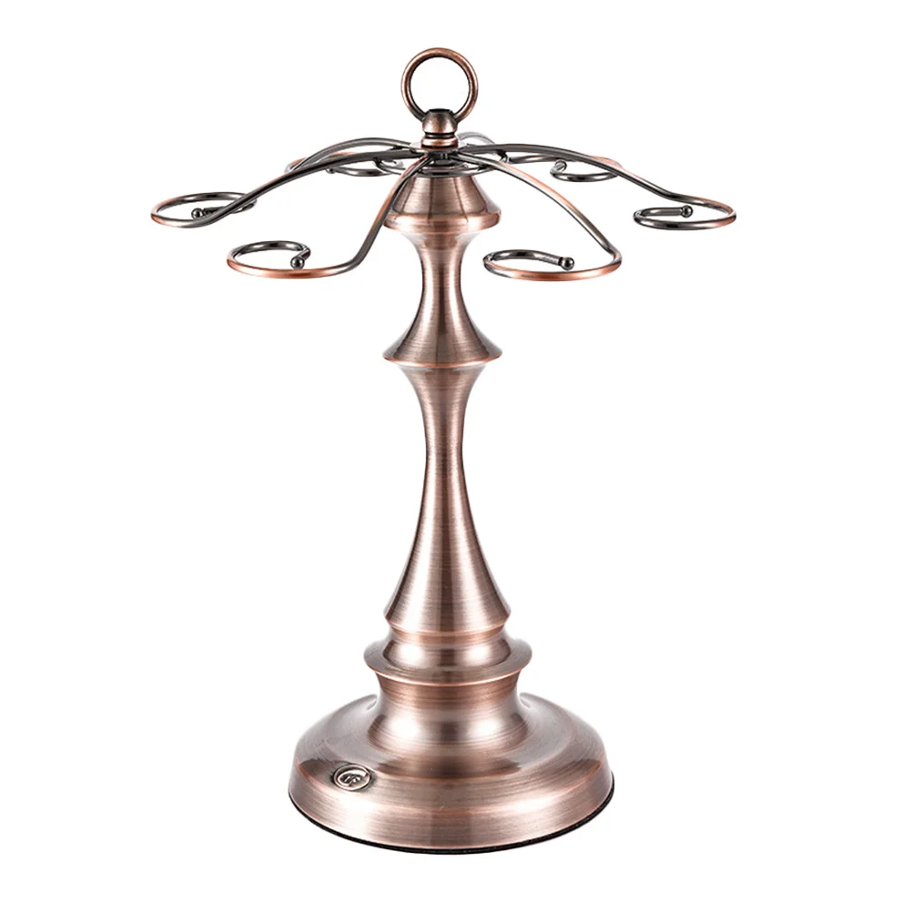 

Red Glass Holder Air Dry Glass Rack Goblet Hanging Rack for Bar
