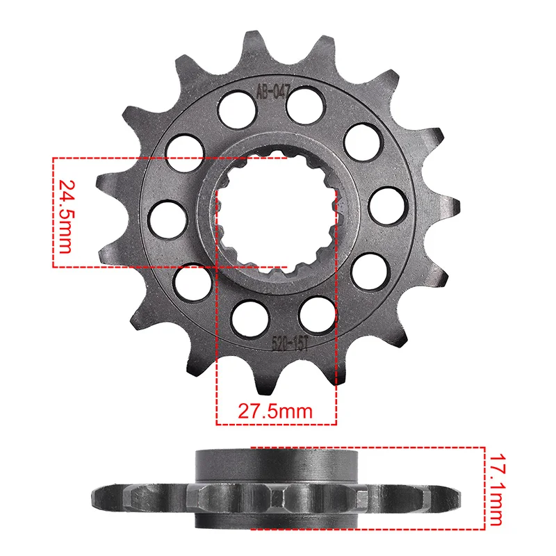 Передние и задние звездочки мотоцикла 20crmnti для Ducati 899 Panigale 2014 2015 2016 2017 2018 2019 43T/15T