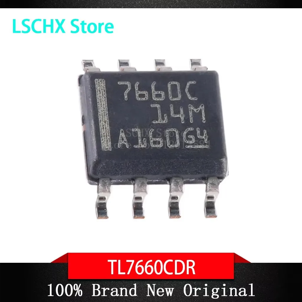 10 шт. TL7660CDR TL7660IP TL7660CP TL7660IDR TL7660CDGKR TL7660CDGKT TL7660IDGKR TL7660IDGKT TL7660 CMOS преобразователь