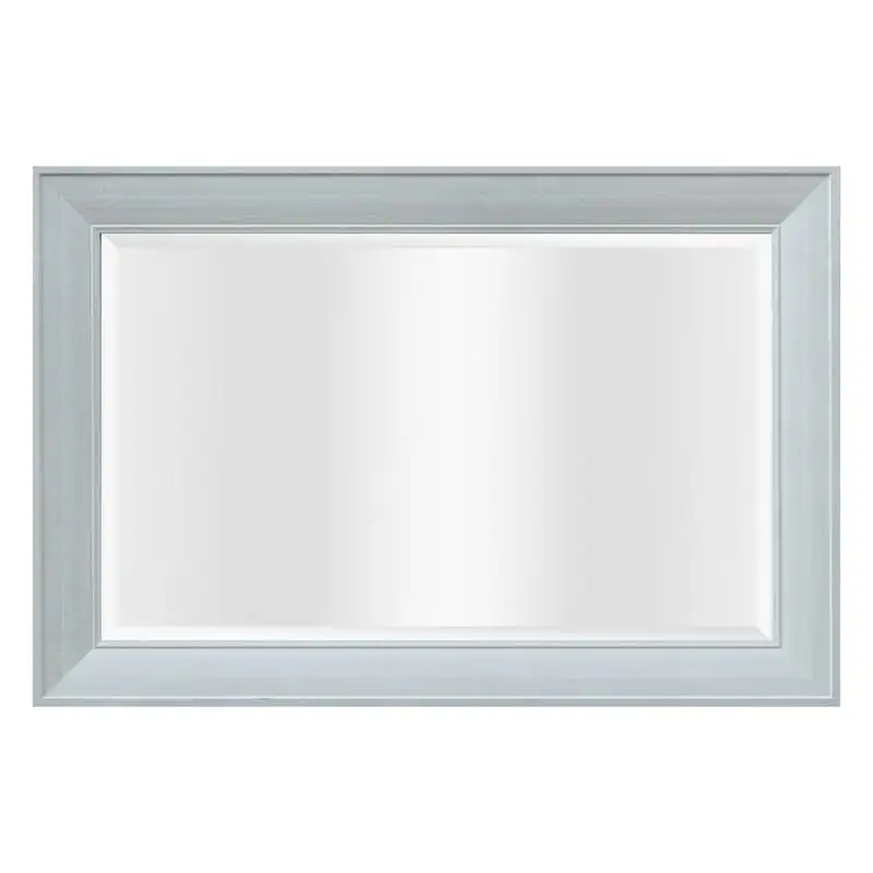 

Современное прямоугольное настенное зеркало из МДФ, 24 х36 дюймов, серого цвета
