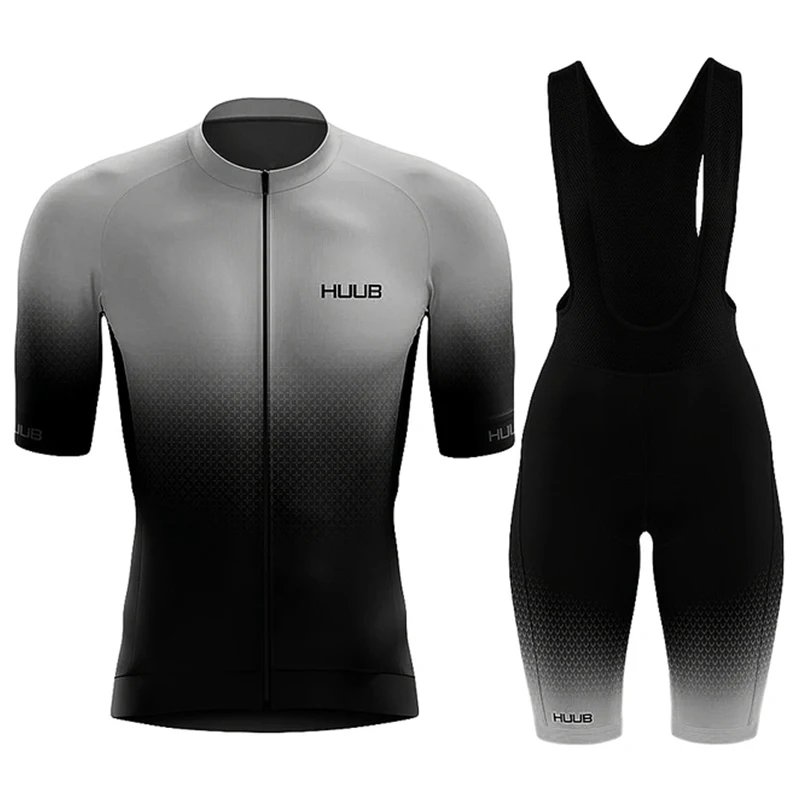 

HUUB Summer Cycling Jersey Set Short Sleeve for Men's Anti-UV Bike Cycling Jersey Set Bicycle Pro Team 2022 New Cycling Clothing