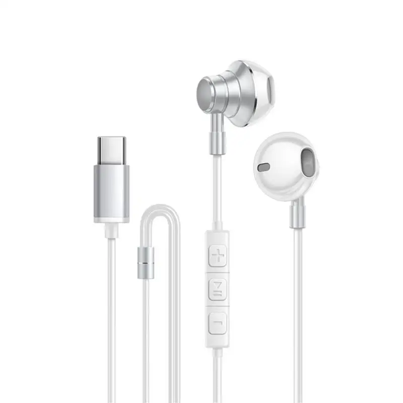 

Наушники-вкладыши с разъемом Type-c, 3,5 мм