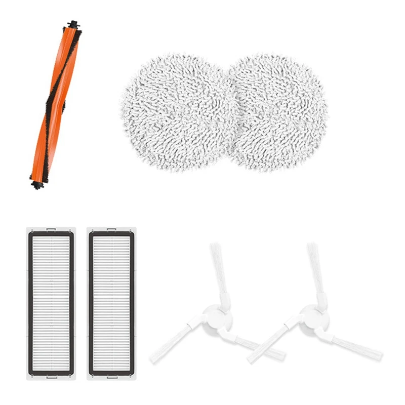 

New For Xiaomi Mijia STYTJ06ZHM Vacuum Cleaner Accessories,Main Side Brush,HEPA Filter,Mop Cloth Spar Parts Cleaning