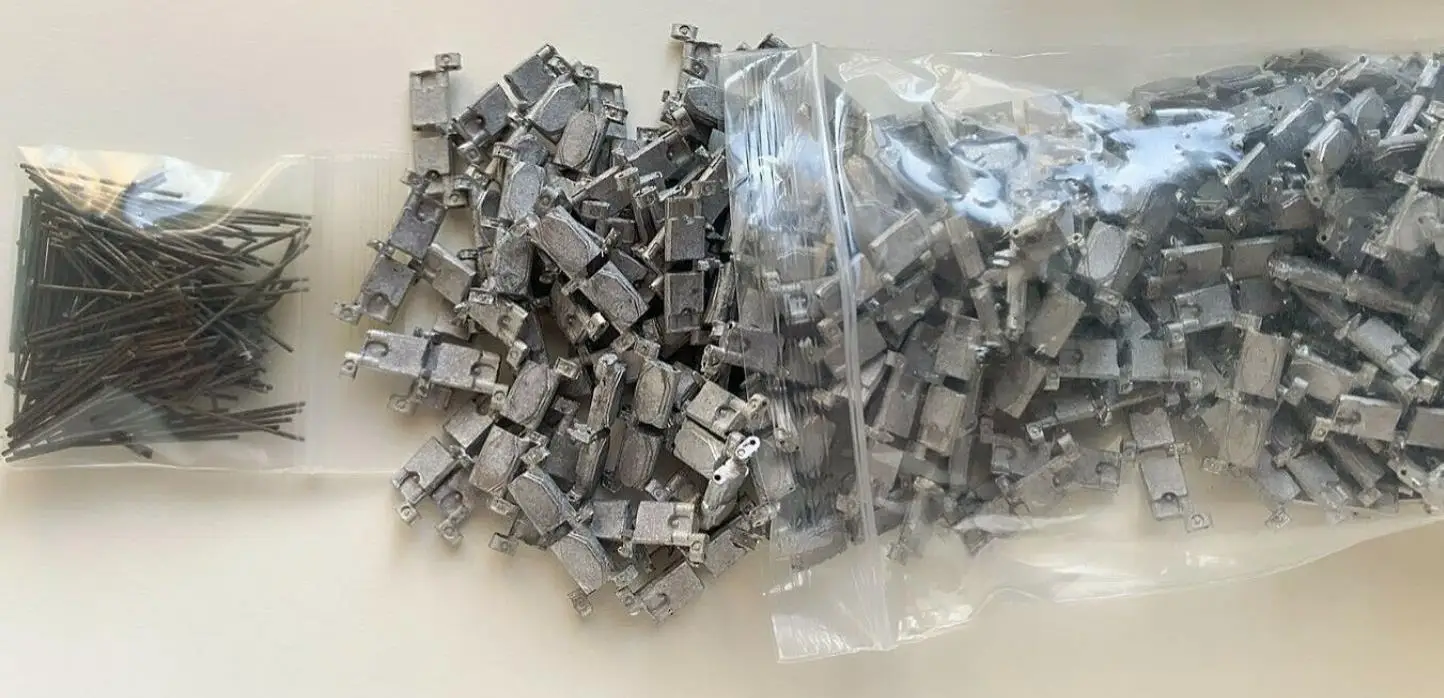 R-модель 35138C 1/35 металлическая гусеница и металлический штифт для U S M48 M60 T142
