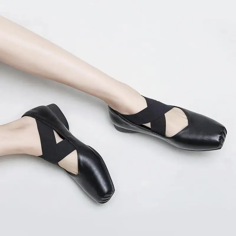

10Storehot sale woman Mary Jane Grandma Shoes Flat Bandage Cloth Fairy Sister Shoes Ballet Vintage Moccosins lykj-yx