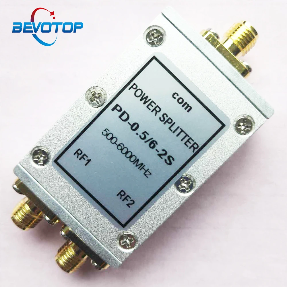 SMA Microstrip Power Splitter Одна точка Два 0,5 ГГц-6 ГГц RF Power Splitter Combiner WIFi 10 Вт